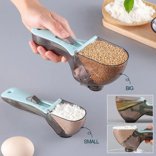 Adjustable Measuring Spoon Set (2 Sizes)