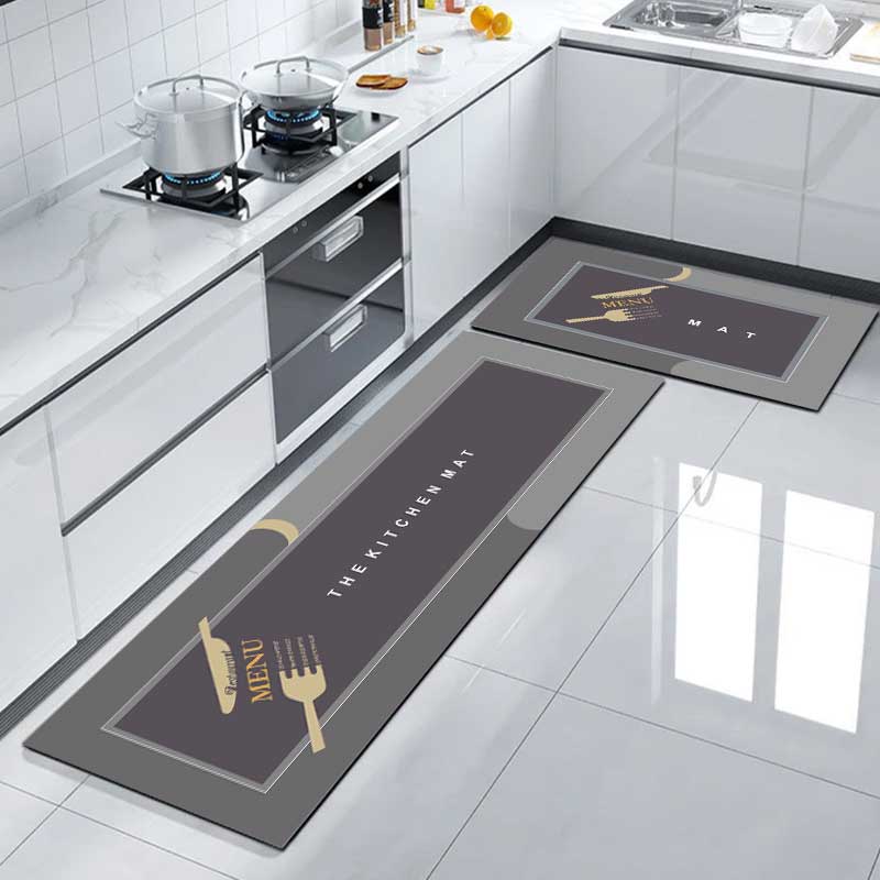 Kitchen Floor Mats Set (2 Pieces)