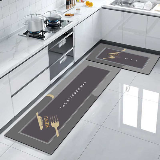 Kitchen Floor Mats Set (2 Pieces)
