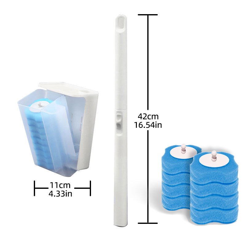 Disposable Toilet Brush Set