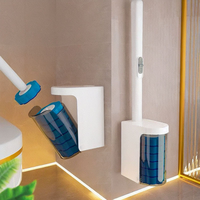 Disposable Toilet Brush Set