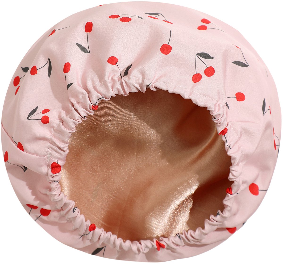 Satin Waterproof Shower Cap